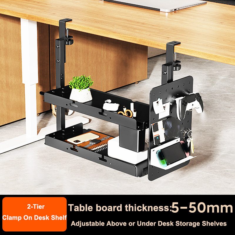 Gaming Accessories Table - وحدة رفوف ذات طبقتين مقاس 14