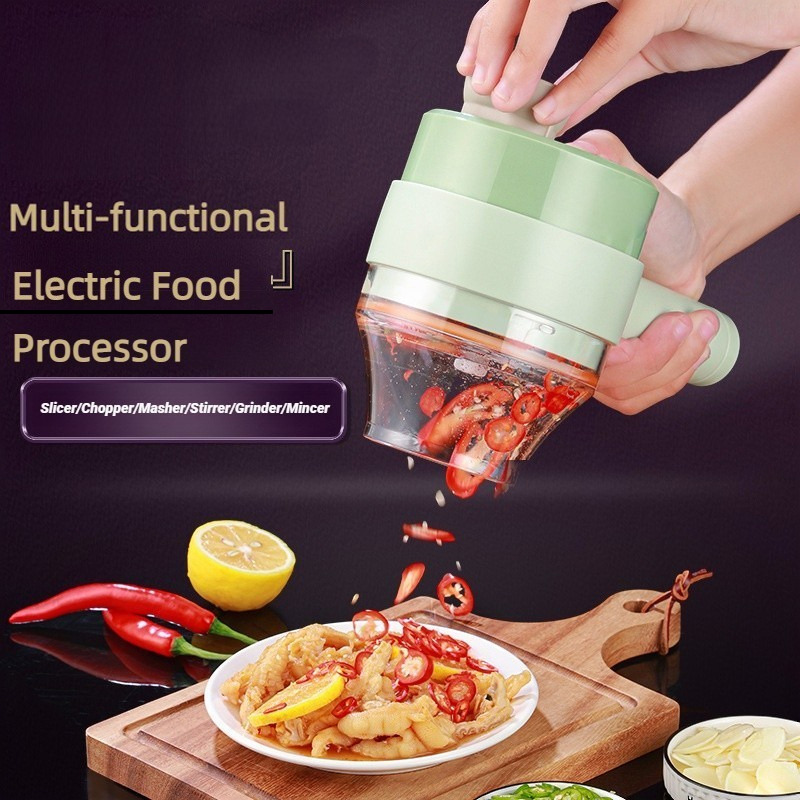 Gaming Kitchen Accessories - محضر طعام كهربائي لاسلكي قطاعة الخضراوات