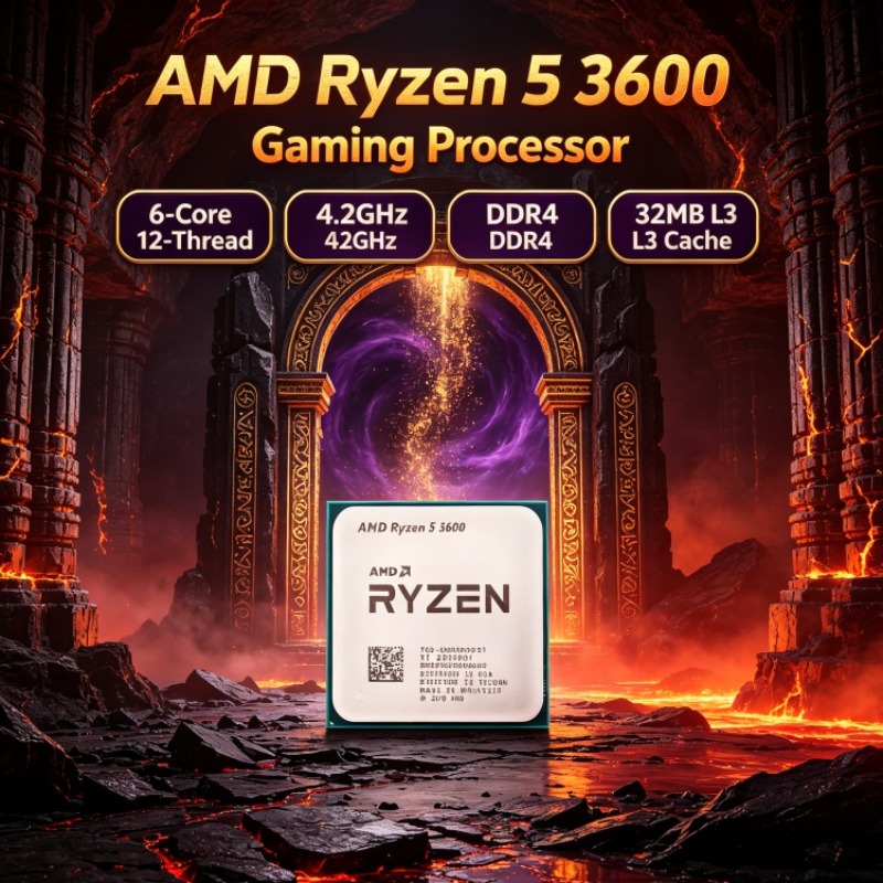 Amd Cpu Ryzen 5 - معالج AMD Ryzen 5 3600 R5