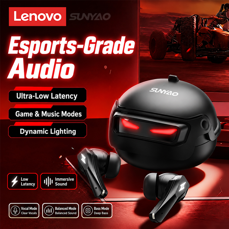 Gaming Accessories For Your Phone - سماعة رأس لاسلكية للألعاب من لينوفو،