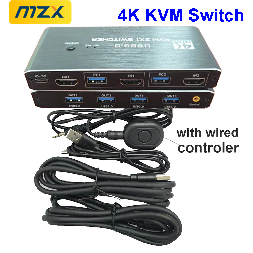 Gaming Accessories Rack - محول KVM بدقة 4K وتردد 60