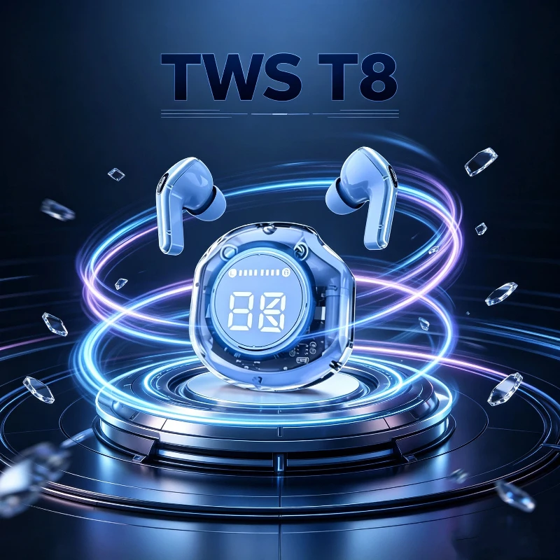 Gaming Accessories For Your Phone - سماعات أذن لاسلكية جديدة T8 TWS