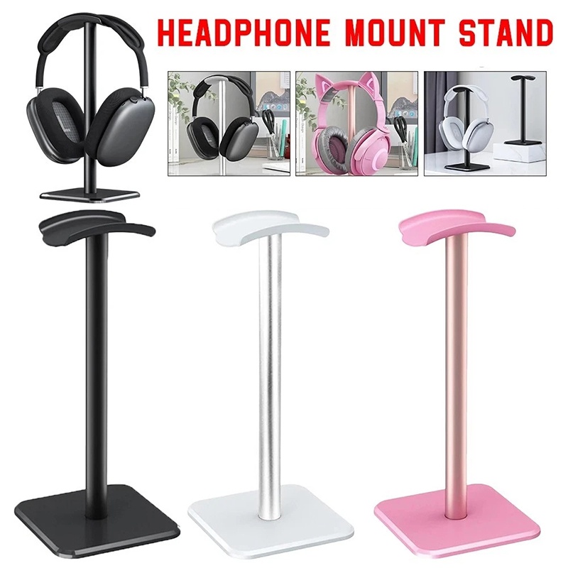 Gaming Accessories Setup - حامل سماعات رأس بلاستيكي عالمي، منظم