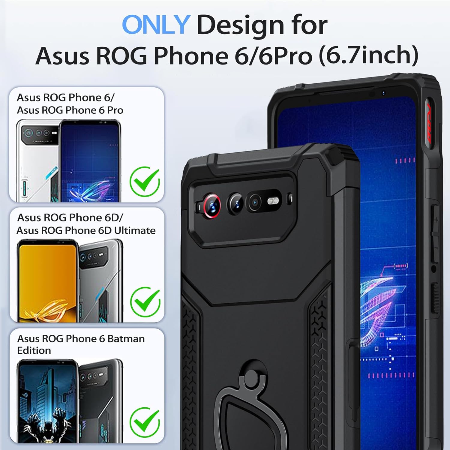 حافظة هاتف ROG 5 مقاومة للصدما - مراجعة Gaming Accessories For Your Phone وسعره
