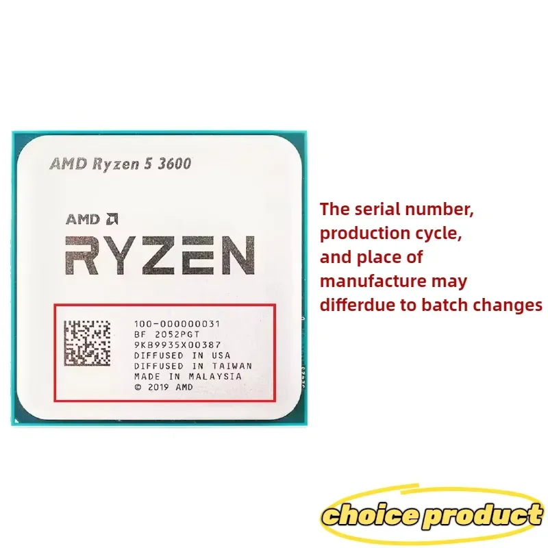 معالج AMD Ryzen 5 3600 R5 3600 - مراجعة Amd Cpu Ryzen 5 وسعره