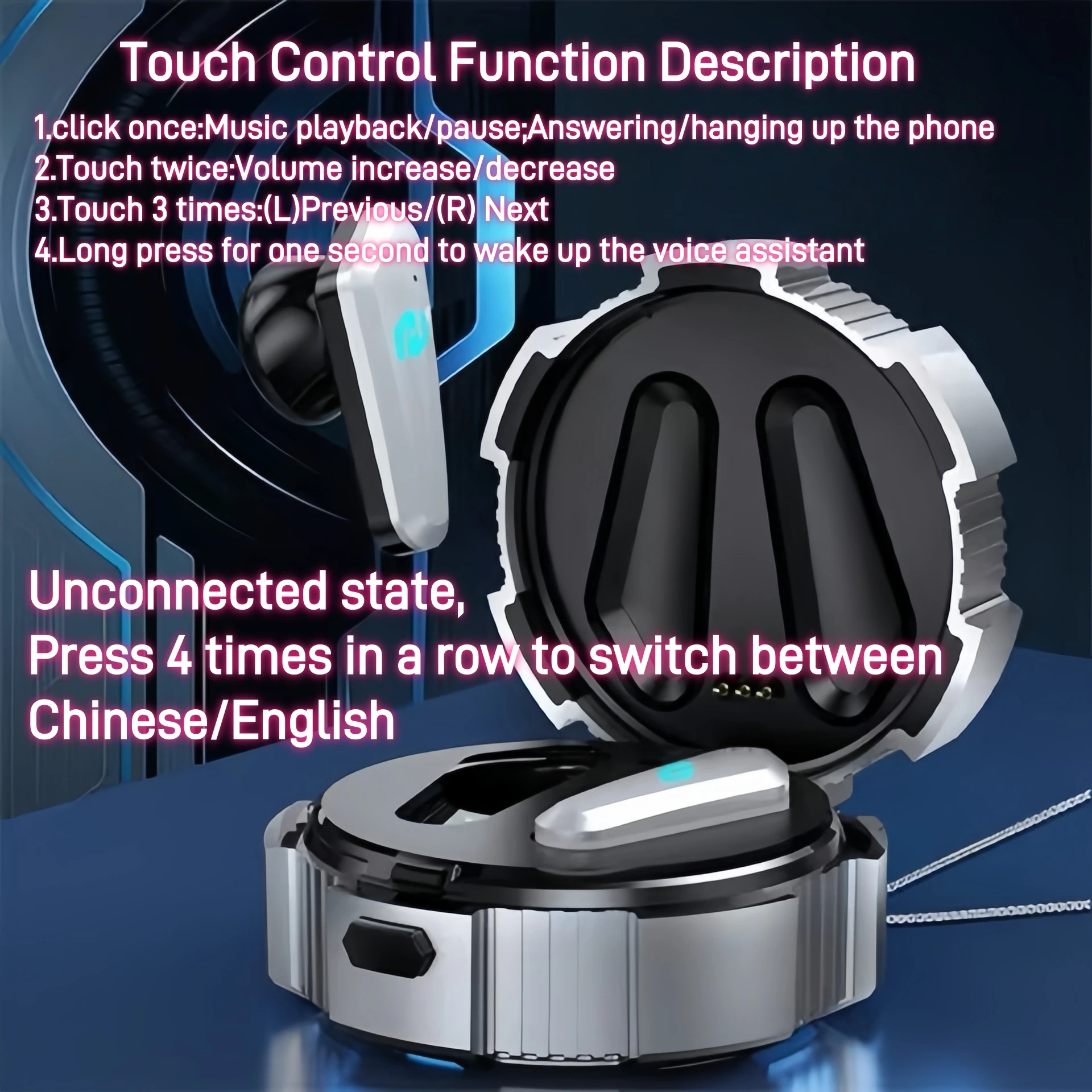 سماعات أذن لاسلكية للألعاب بزم - مراجعة Gaming Accessories For Your Phone وسعره