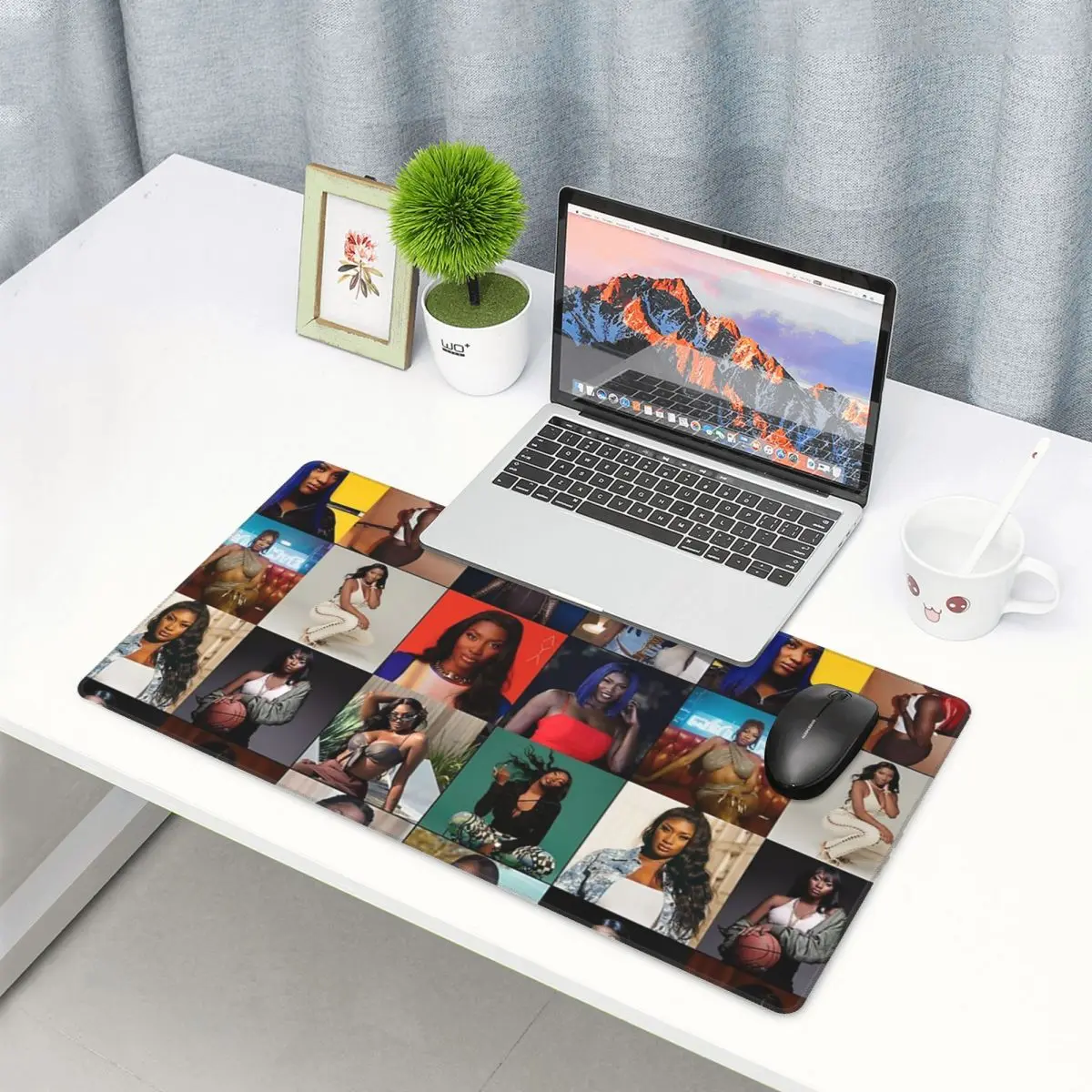 لوحة ماوس كبيرة بتصميم صور أيّ - مراجعة Gaming Accessories Photo وسعره