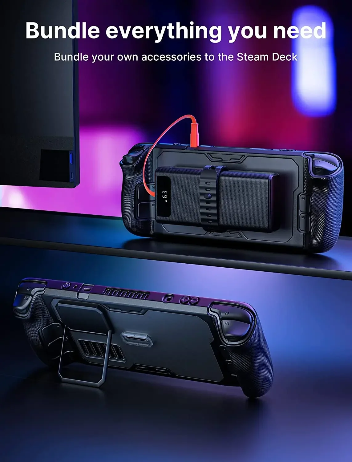 JSAUX ModCase لسطح البخار OLED - مراجعة Gaming Accessories Dropshipping Suppliers وسعره