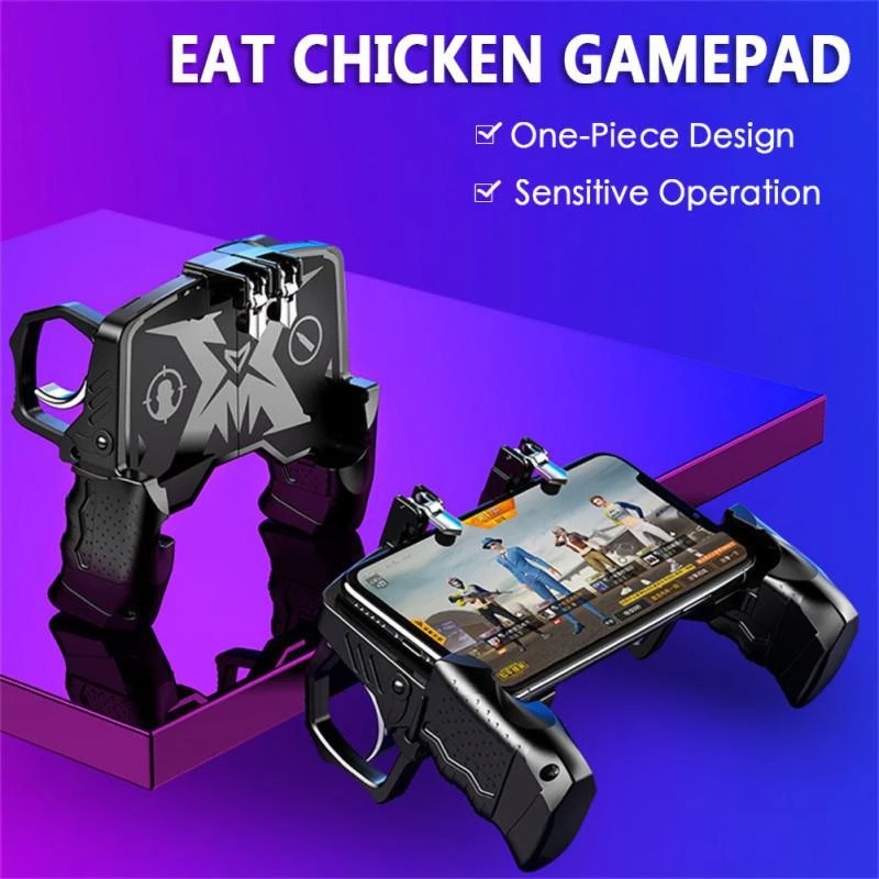 وحدة تحكم PUBG Free Fire Trigg - مراجعة Gaming Accessories For Your Phone وسعره