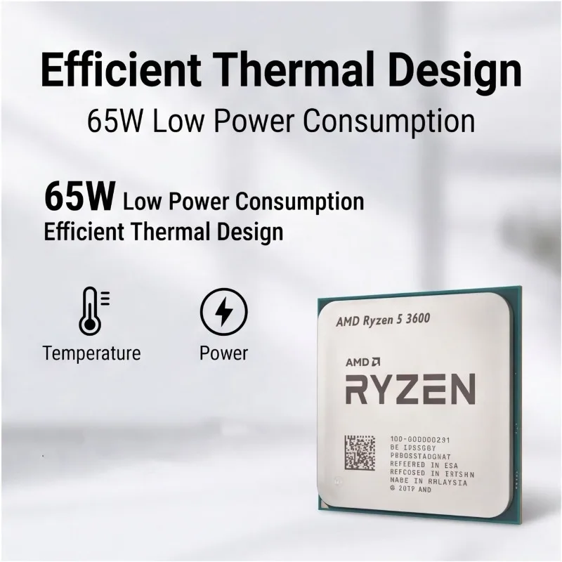 معالج AMD Ryzen 5 3600 R5 بستة - مراجعة Amd Cpu Ryzen 5 وسعره