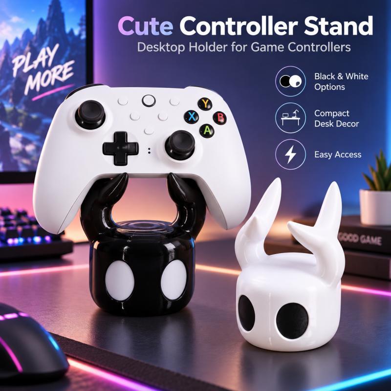 حامل تحكم ألعاب لطيف ذو شكل قر - مراجعة Gaming Accessories Setup وسعره