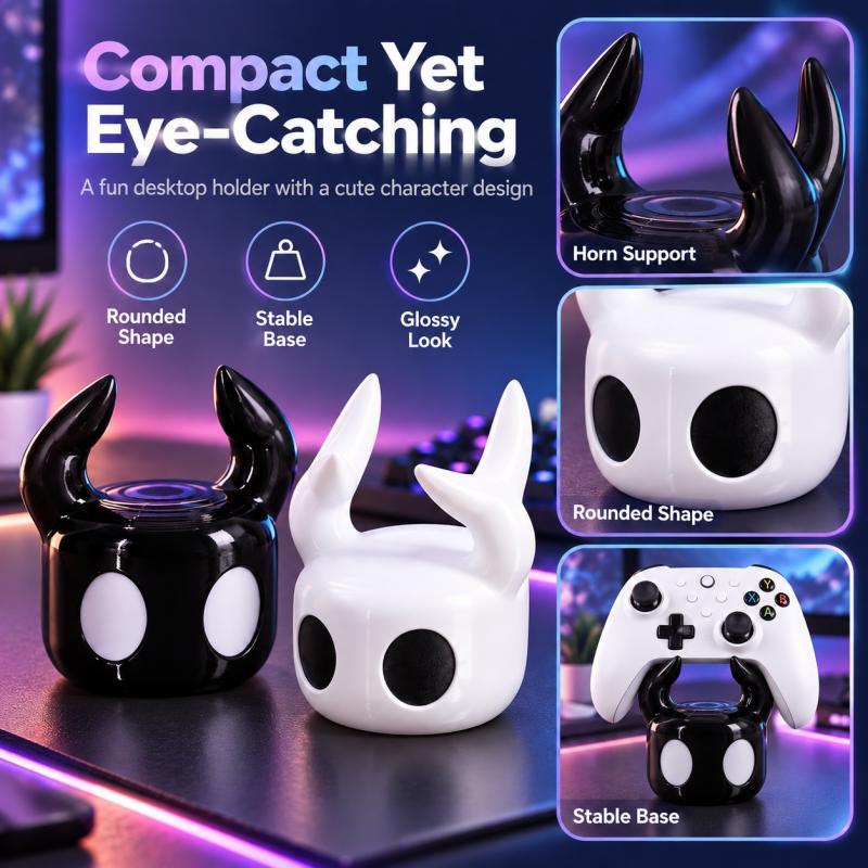 حامل تحكم ألعاب لطيف ذو شكل قر - مراجعة Gaming Accessories Setup وسعره