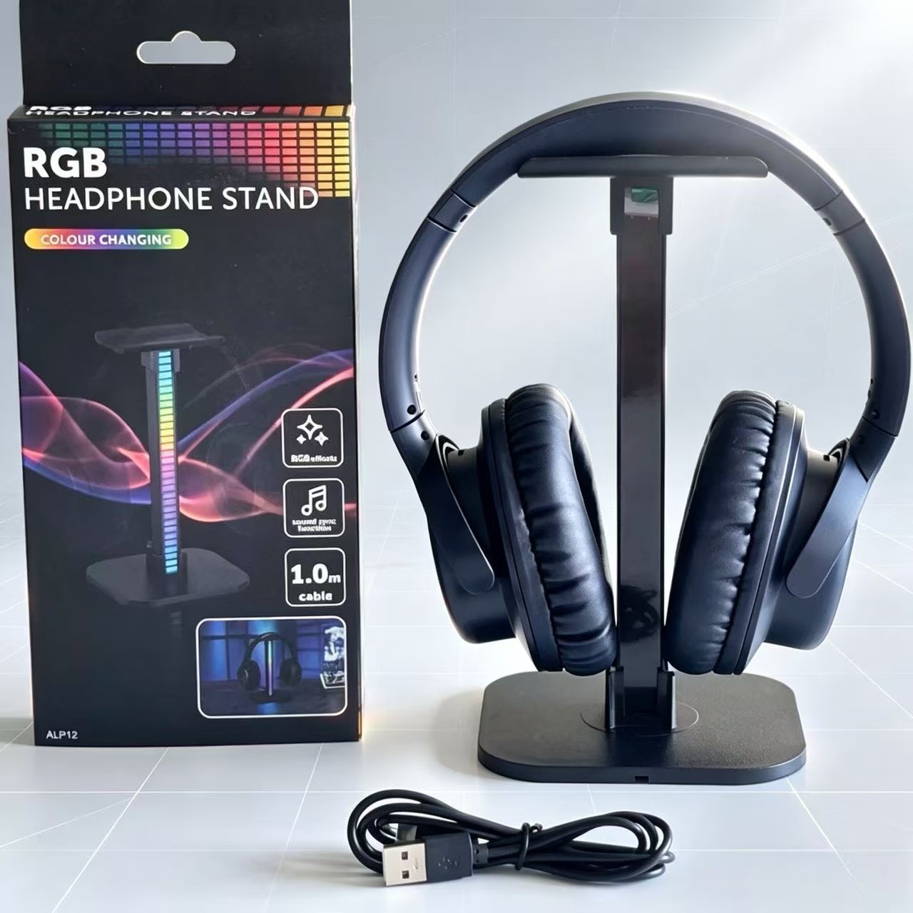 حامل سماعات ألعاب USB مع إضاءة - مراجعة Gaming Accessories Sale وسعره