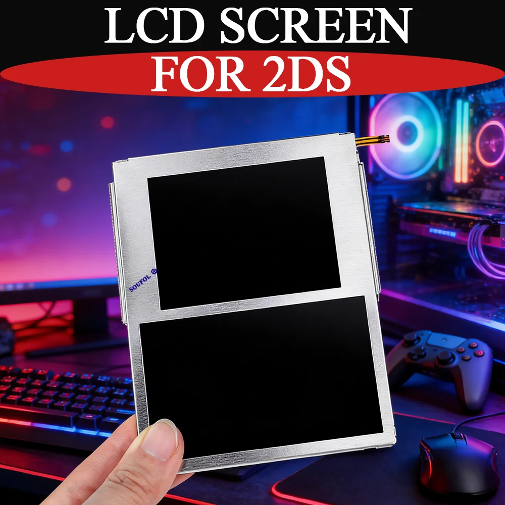 شاشة LCD جديدة لجهاز 2DS، قطعة - مراجعة Gaming Accessories Dropshipping Suppliers وسعره